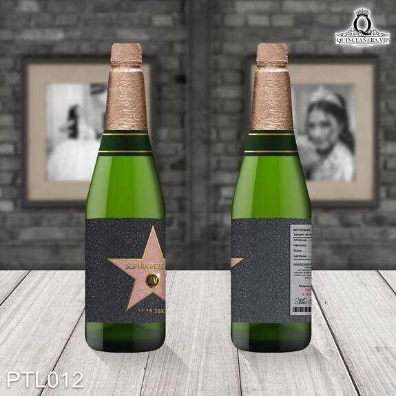 Invitaciones de Quinceañera de Hollywood Estrella PTL012 - PTL012