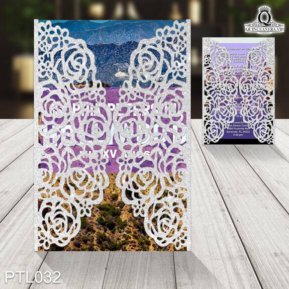 Invitaciones de Quinceañera de Hollywood Cine PTL032 - PTL032