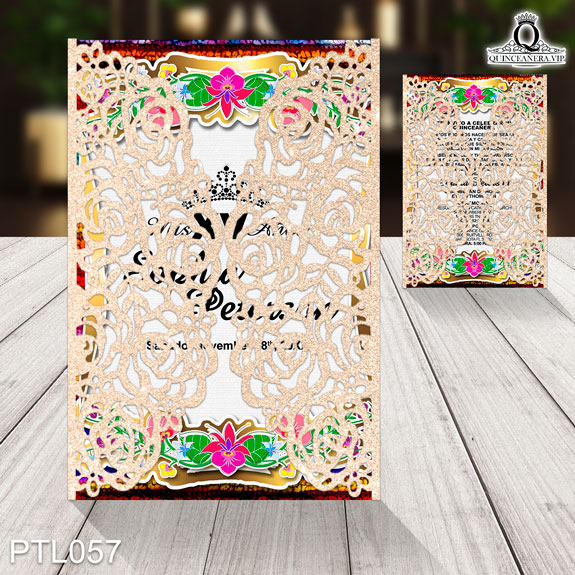 Invitaciones de 15 Años de Zarape Mexicano PTL057