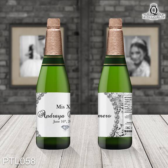 Invitaciones de Quinceañera de Perlas Diamantes PTL058 - PTL058