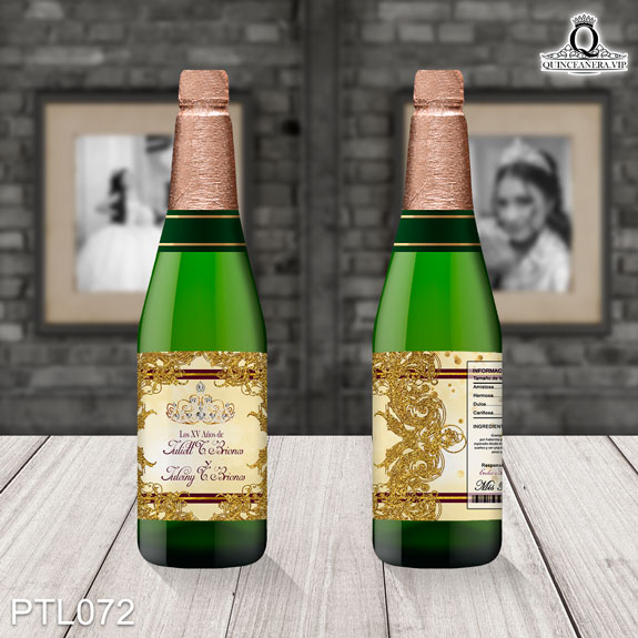 Invitaciones de 15 Años de Coronas y Diamantes PTL072