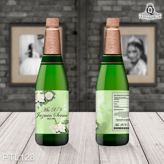 Invitaciones de Quinceañera de Flores jazmines PTL128 - PTL128