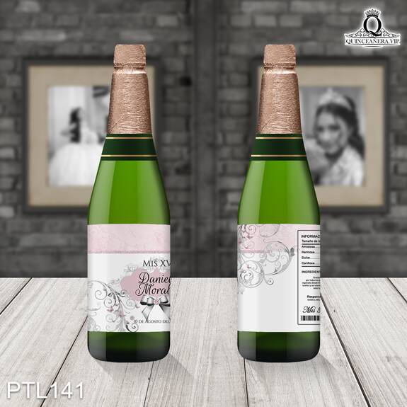 Invitaciones de 15 Años de Mariposas Emblemas PTL141