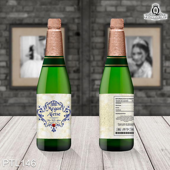 Invitaciones de 15 Años de Realeza Coronas PTL146