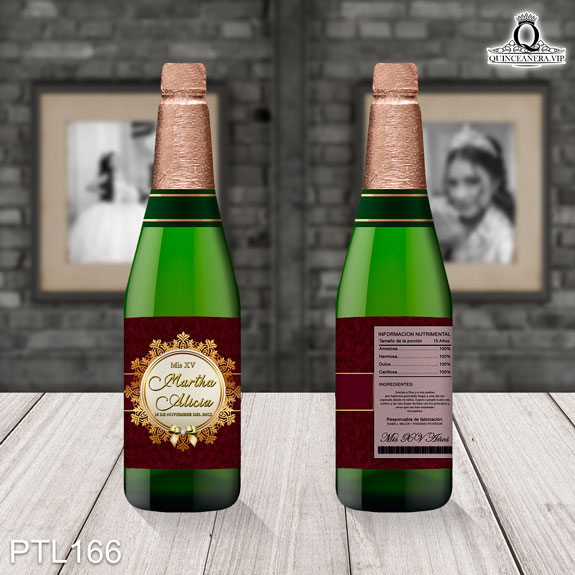 Invitaciones de Quinceañera de Glamuroso mariposas PTL166 - PTL166