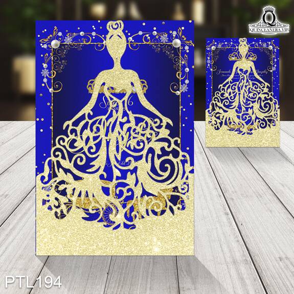 Invitaciones de 15 Años de Realeza carruaje PTL194