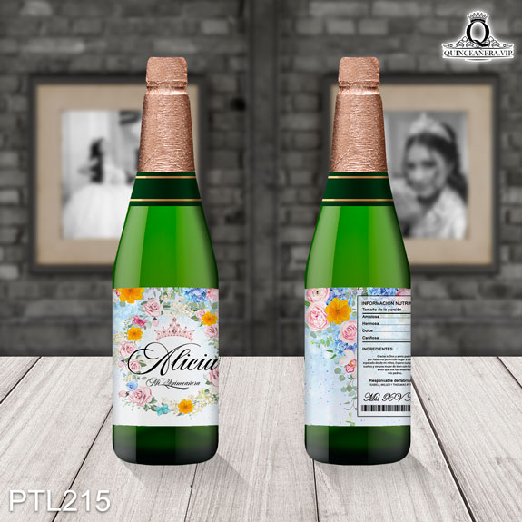 Invitaciones de Aurora la Bella Durmiente con Lazo - PTL215