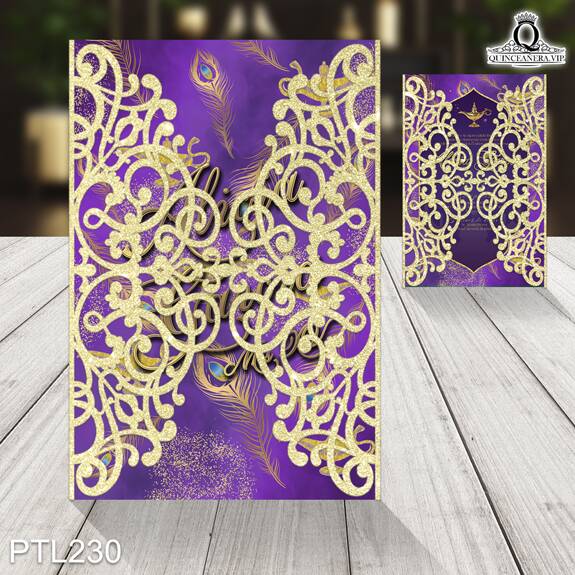 Invitaciones de 15 años de Jasmín - PTL230