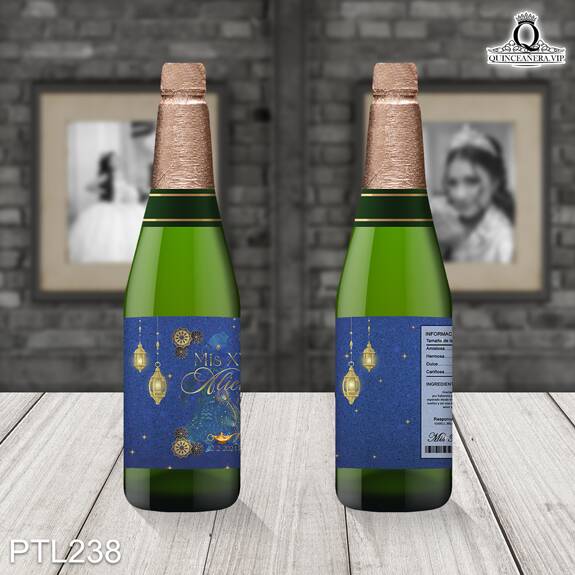 Invitaciones de Quinceañera de Aladdin - PTL238