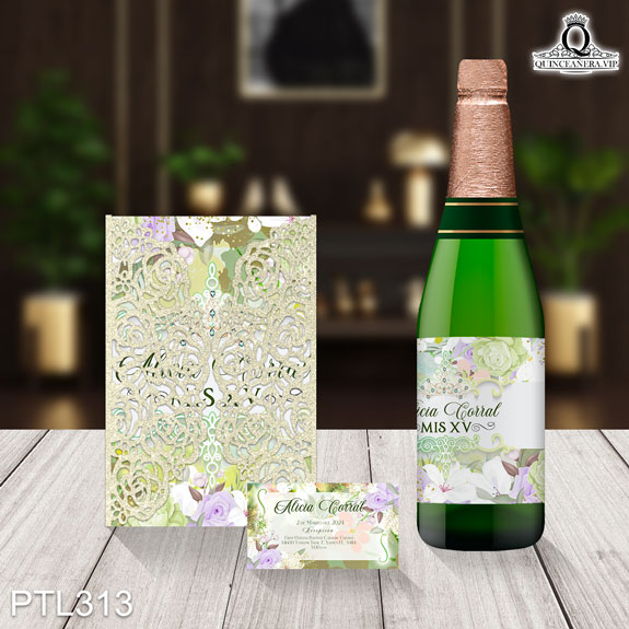 Invitaciones de Quinceañera de la Princesa Tiana - PTL313